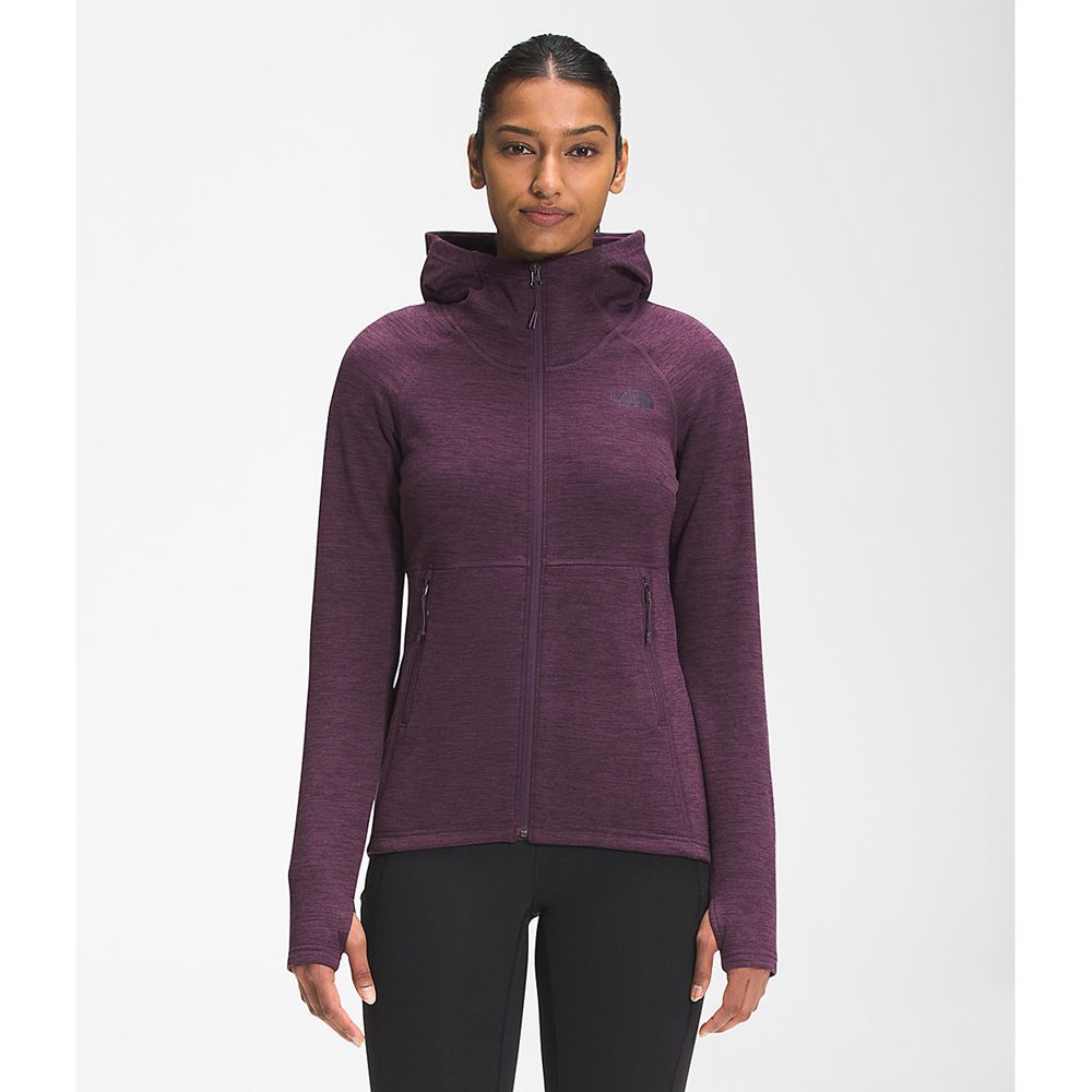 The North Face Hooded Jacket Womens Australia - The North Face Canyonlands Burgundy / Black Climb (S